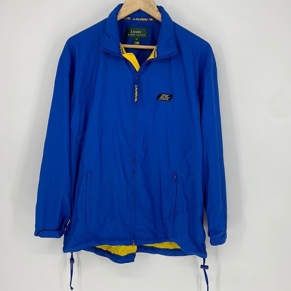 Lauren Ralph Lauren Other - LAUREN RALPH LAUREN activewear windbreaker full zip jacket blue size MED men's
